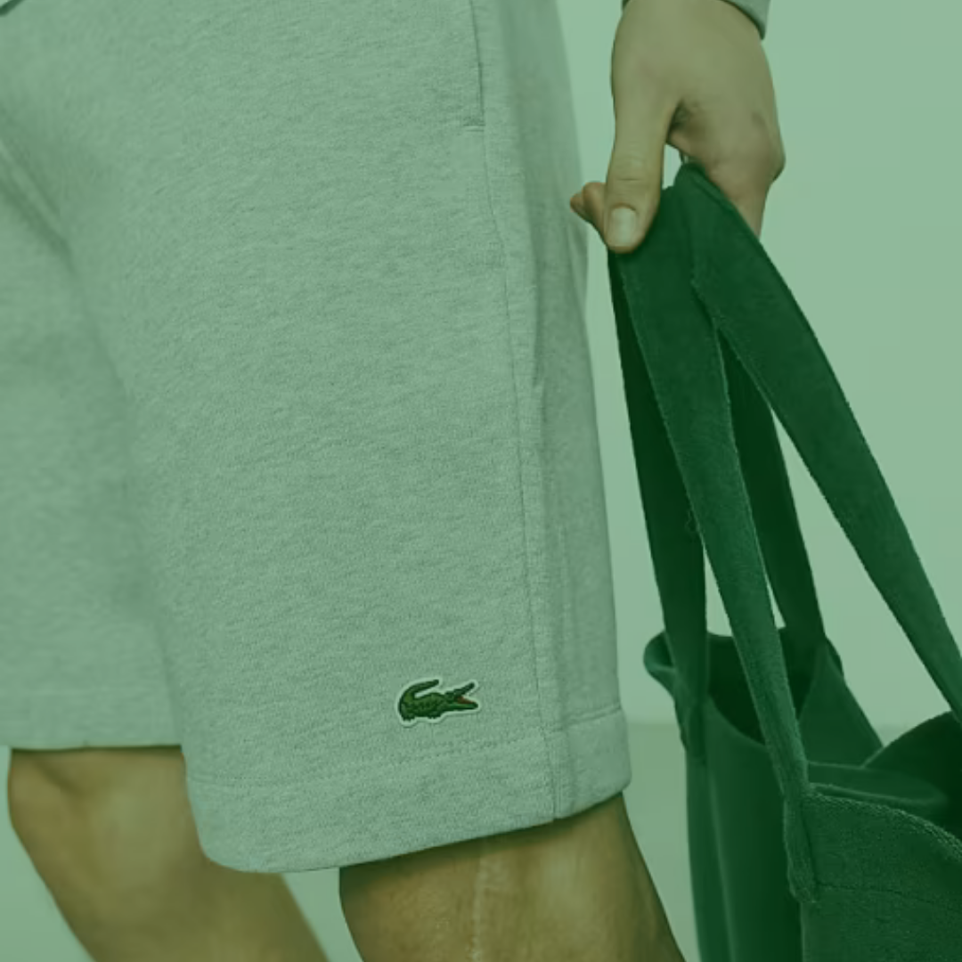 LACOSTE POLIESTER CONJUNTOS CORTOS