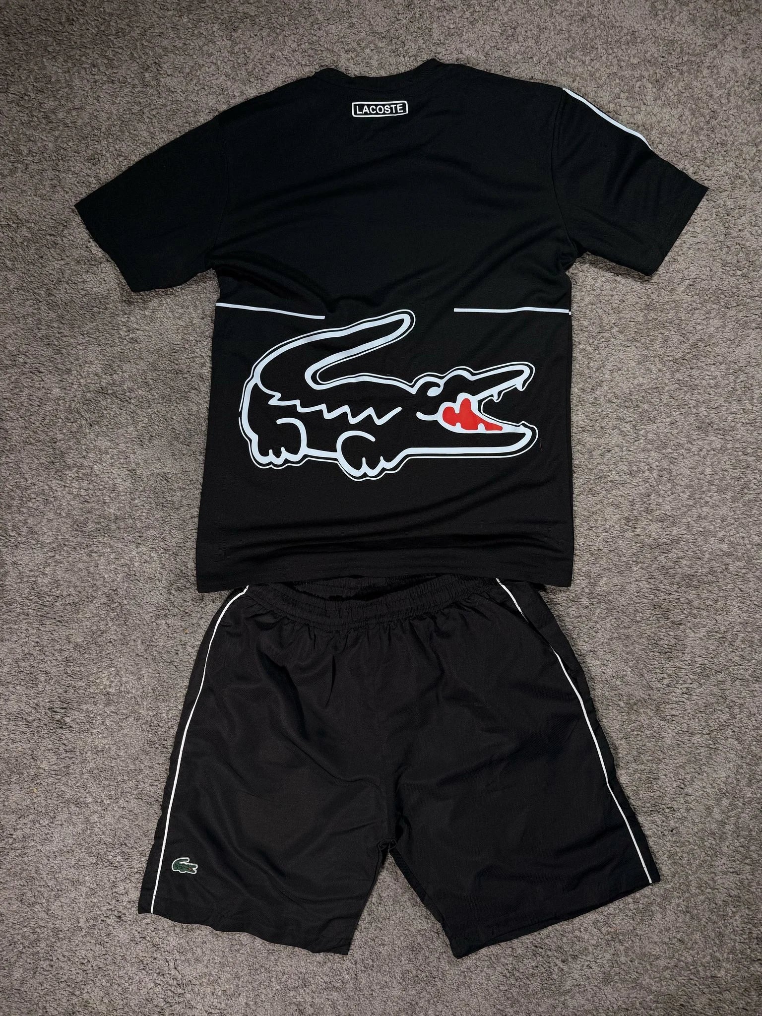 Conjunto Corto Lacoste Poliester
