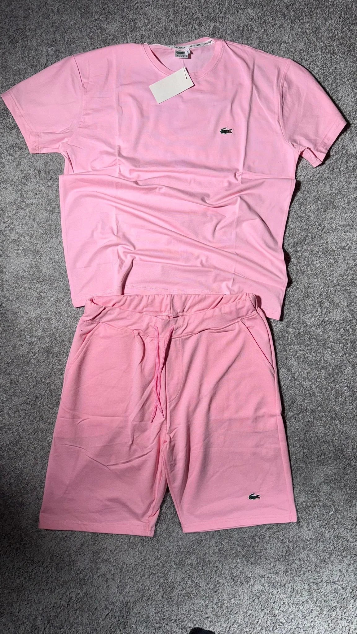 Conjunto Corto Lacoste Poliester