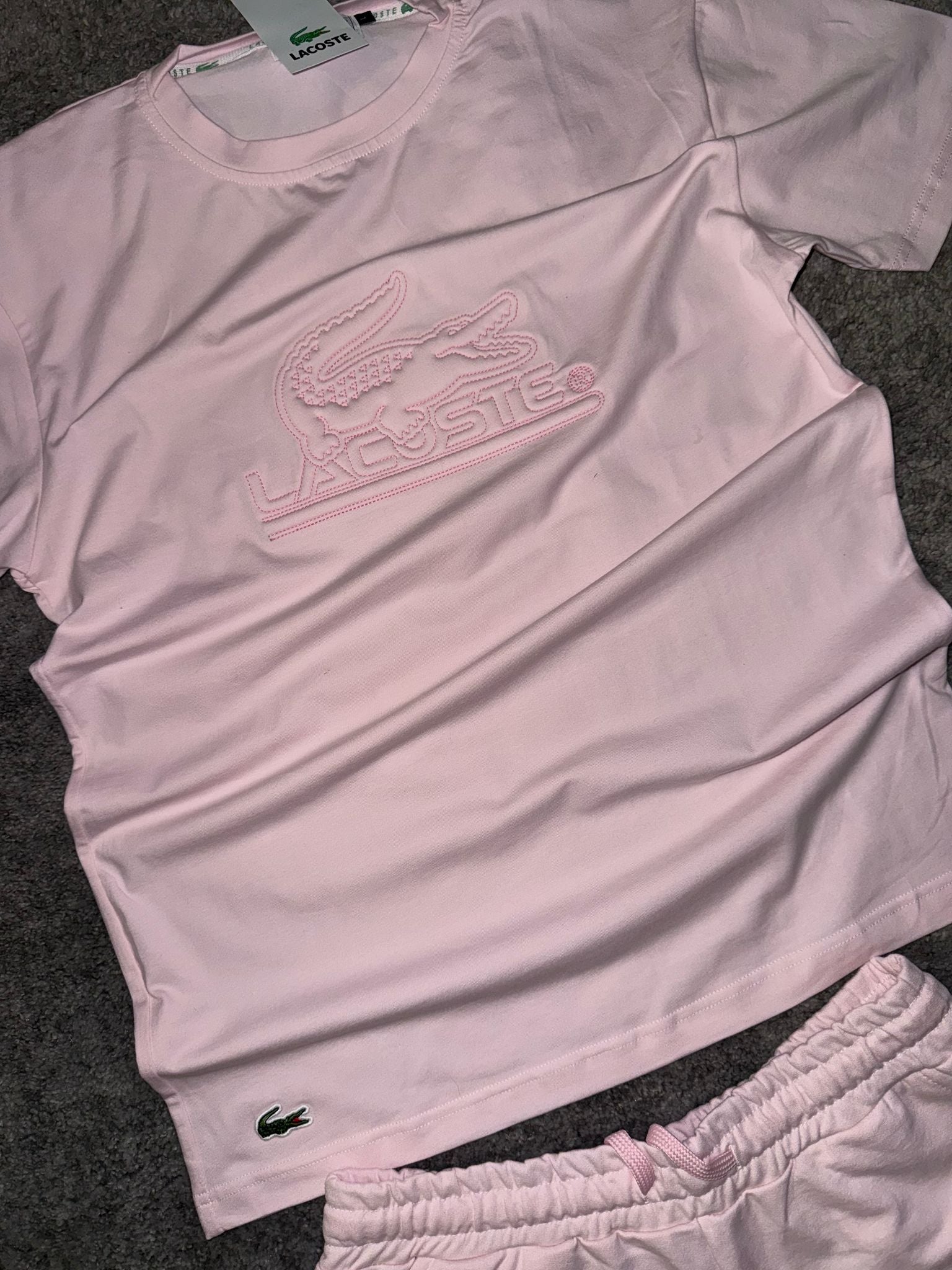 Conjunto Corto Lacoste Algodón